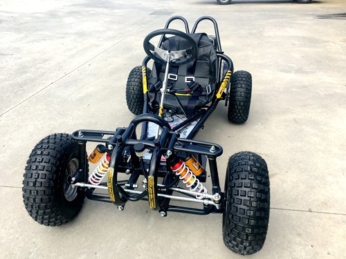 OFFROAD 9HP 270CC GO KART SINGLE SEAT ADULT BUGGY QUAD ATV SUSPENSION WET CLUTCH
