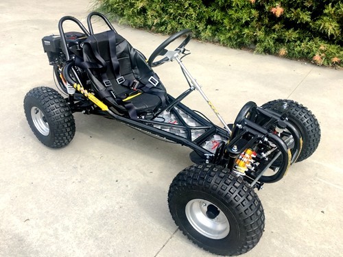 OFFROAD 9HP 270CC GO KART SINGLE SEAT ADULT BUGGY QUAD ATV SUSPENSION WET CLUTCH