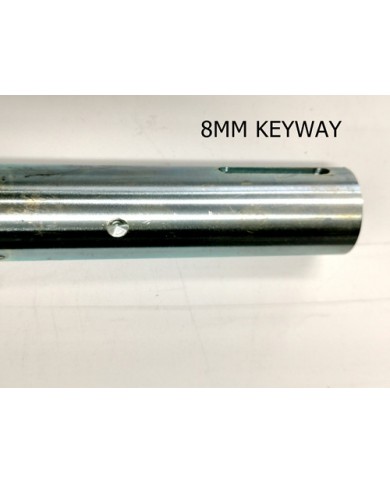 40MM 960mm GO KART TRIKE AXLE 8MM KEYWAYS HUFFY SLIDER TRIKE HOLLOW 5MM THICKNESS