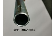 40MM 960mm GO KART TRIKE AXLE 8MM KEYWAYS HUFFY SLIDER TRIKE HOLLOW 5MM THICKNESS