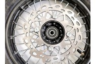 60/100-12 FRONT WHEEL KNOBBY TYRE +TUBE WITH DISC 12 INCH DIRT BIKE TRAIL BIKE