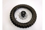 2.50-14 60/100-14 FRONT WHEEL KNOBBY TYRE +TUBE WITH DISC 14 INCH DIRT PIT BIKE