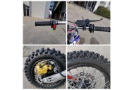 110cc Dirt Bike Trail Pit Bike Motor Electric Start Manual Junior Bike Kid Green