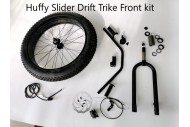 Drift Trike Motorised Huffy Slider fork handlebar front Fat 26 inch Wheel kit
