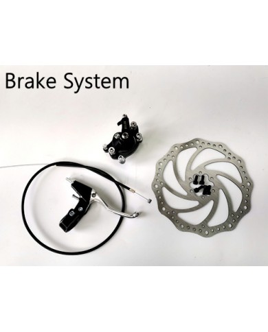 Drift Trike Motorised Huffy Slider fork handlebar front Fat 26 inch Wheel kit
