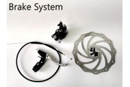 Drift Trike Motorised Huffy Slider fork handlebar front Fat 26 inch Wheel kit