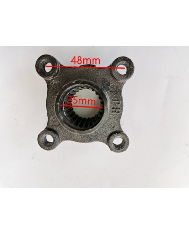 SPROCKET DISC CARRIER HUB 25MM AXLE WITH 23 SPLINE ALLOY 4 STUD GO KART TRIKE