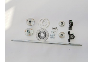Huffy Slider Drift Trike Go Kart Quad 870mm length 25mm Complete Axle Kit 9hp