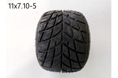 11x7.10-5 Go Kart Wheel Rim Super Slick 4 Gokart Drift Trike Racing 5 inch black