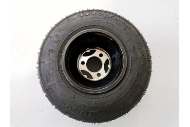 11x7.10-5 Go Kart Wheel Rim Super Slick 4 Gokart Drift Trike Racing 5 inch black
