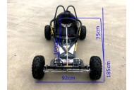 200cc 6.5HP Go Kart Wet Clutch Dune Buggy ATV Quad 4 Stroke Adult/Teen/Kid Sizes RED