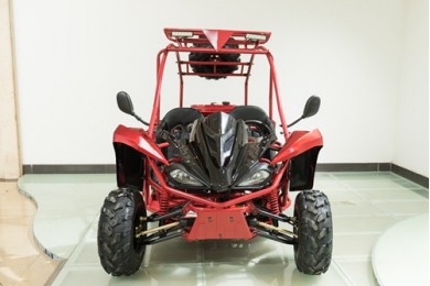 125CC Buggy ATV Sport Quad Dirt Bike 4 Wheel  Go kart Semi Auto SAHARA PRO RED