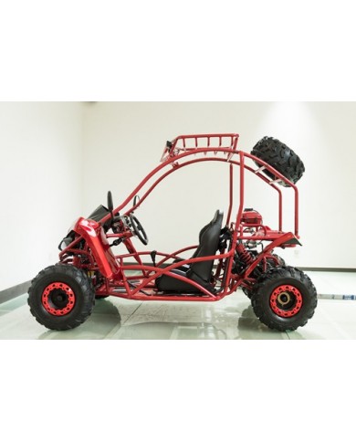 125CC Buggy ATV Sport Quad Dirt Bike 4 Wheel  Go kart Semi Auto SAHARA PRO RED