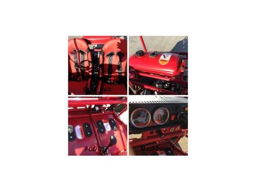 125CC Buggy ATV Sport Quad Dirt Bike 4 Wheel  Go kart Semi Auto SAHARA PRO RED