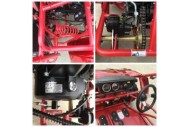 125CC Buggy ATV Sport Quad Dirt Bike 4 Wheel  Go kart Semi Auto SAHARA PRO RED