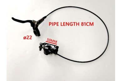 Hydraulic Disc Brake Caliper System+Pad Drift Trike Go kart Buggy 22mm Handlebar
