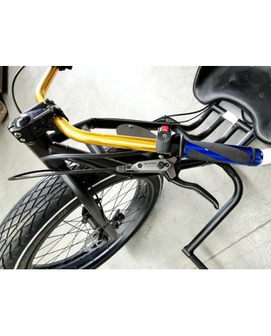 Hydraulic Disc Brake Caliper System+Pad Drift Trike Go kart Buggy 22mm Handlebar