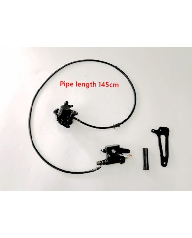 Hydraulic Rear Disc Brake Caliper System+Pad Drift Trike Go kart Buggy lever