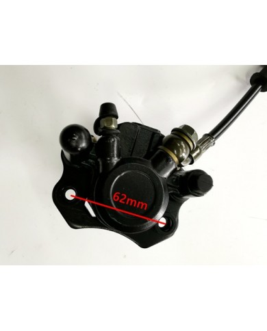 Hydraulic Rear Disc Brake Caliper System+Pad Drift Trike Go kart Buggy lever