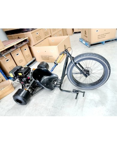 Hydraulic Rear Disc Brake Caliper System+Pad Drift Trike Go kart Buggy lever