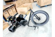 Hydraulic Rear Disc Brake Caliper System+Pad Drift Trike Go kart Buggy lever