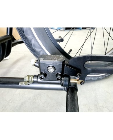 Hydraulic Rear Disc Brake Caliper System+Pad Drift Trike Go kart Buggy lever