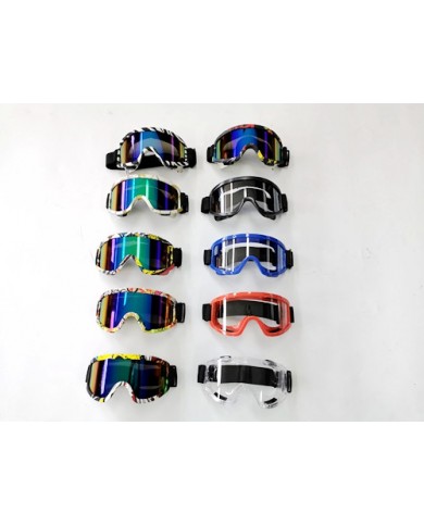 Goggles Dirt Bike Motocross ATV MX Off-Road Motorcycle Anti-fog Eyewear Breathining