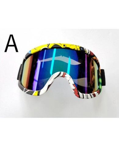 Goggles Dirt Bike Motocross ATV MX Off-Road Motorcycle Anti-fog Eyewear Breathining