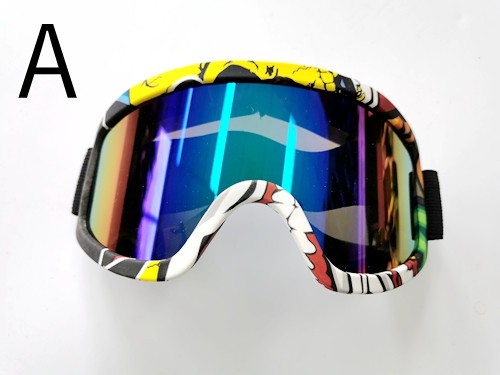 Goggles Dirt Bike Motocross ATV MX Off-Road Motorcycle Anti-fog Eyewear Breathining