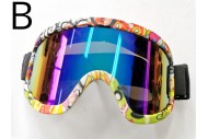 Goggles Dirt Bike Motocross ATV MX Off-Road Motorcycle Anti-fog Eyewear Breathining