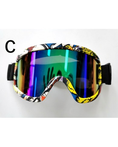 Goggles Dirt Bike Motocross ATV MX Off-Road Motorcycle Anti-fog Eyewear Breathining