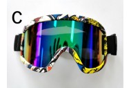 Goggles Dirt Bike Motocross ATV MX Off-Road Motorcycle Anti-fog Eyewear Breathining