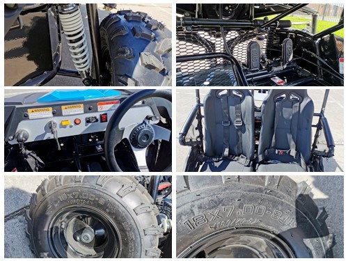 208CC 7.5HPDune Buggy UTV ATV Sport Quad Dirt Bike 4 Wheel Go kart Auto FORZA 3
