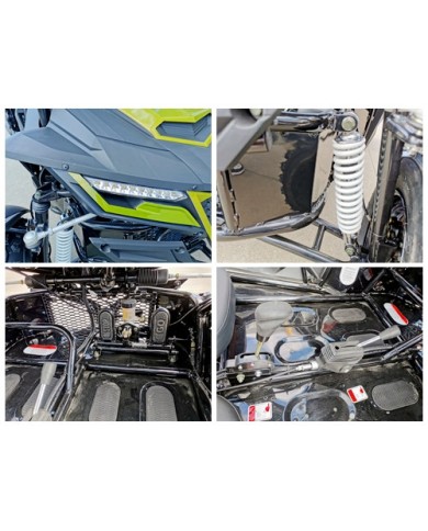 200CC GY6 Dune Buggy UTV ATV Sport Quad Dirt Bike 4 Wheel Go kart Auto FORZA 5