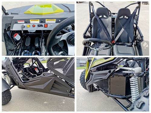 200CC GY6 Dune Buggy UTV ATV Sport Quad Dirt Bike 4 Wheel Go kart Auto FORZA 5