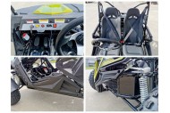 200CC GY6 Dune Buggy UTV ATV Sport Quad Dirt Bike 4 Wheel Go kart Auto FORZA 5