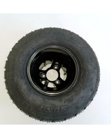 Wet Go Kart 3 Stud Wheel  Rim Tyre Huffy Slider Drift Trike 10x4.50-5 Wheel