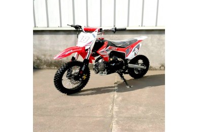 110cc Dirt Bike Trail Pit Bike Motor Electric Start Semi Auto Junior Bike Kid Green