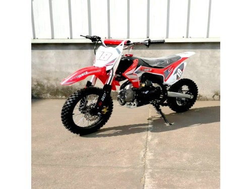 110cc Dirt Bike Trail Pit Bike Motor Electric Start Semi Auto Junior Bike Kid Green