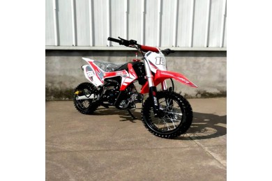 110cc Dirt Bike Trail Pit Bike Motor Electric Start Semi Auto Junior Bike Kid Green
