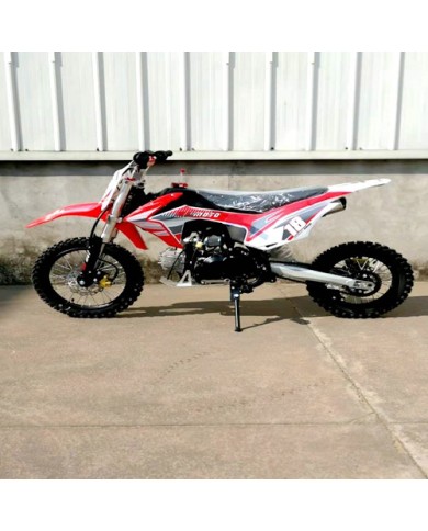 110cc Dirt Bike Trail Pit Bike Motor Electric Start Semi Auto Junior Bike Kid Green