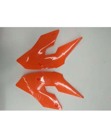 Orange Plastics Guard Fairing Fender Kit & seat for 49cc PIT PRO Dirt Bike