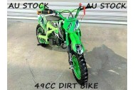 Green Plastics Guard Fairing Fender Kit & seat for 49cc PIT PRO Dirt Bike