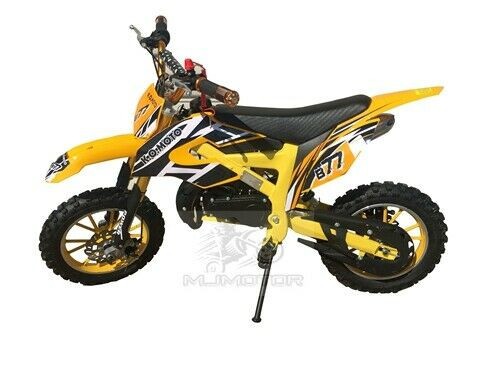 Yellow Plastics Guard Fairing Fender Kit & seat for 49cc PIT PRO Dirt Bike