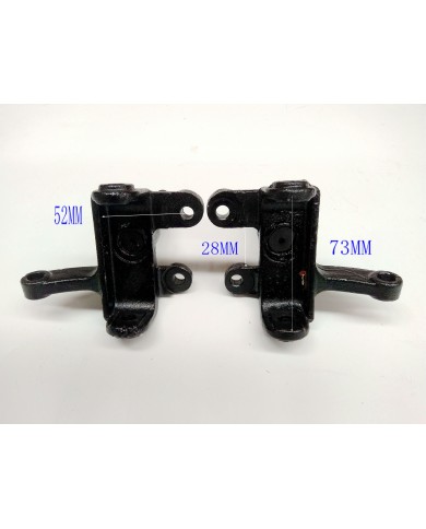 Front Wheel L/R Disc Brake Stub Axle 125cc 150cc Quad Dirt Bike ATV Dune Buggy