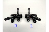 Front Wheel L/R Disc Brake Stub Axle 125cc 150cc Quad Dirt Bike ATV Dune Buggy
