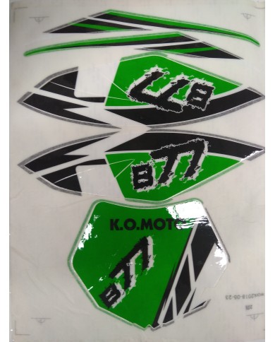 Monster Energy Sticker Decal Kit Fairing 49cc Dirt Bike Pit Pro