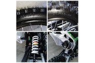 125CC PIT MOTOR DIRT BIKE TRAIL MOTOCROSS PRO KICK START 14/17 BIG WHEEL BLUE