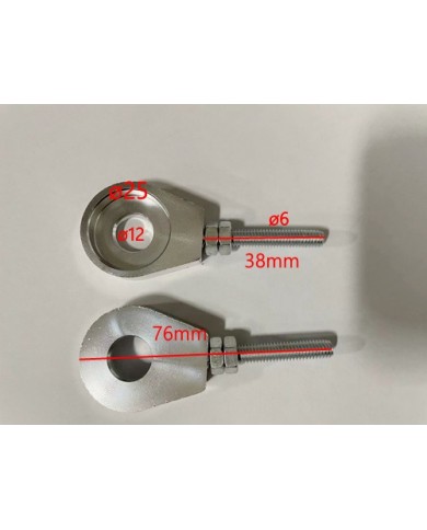Alloy Chain Adjuster Block Tensioner 50 110 125cc PIT Quad Trail Dirt Bike ATV