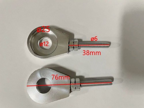 Alloy Chain Adjuster Block Tensioner 50 110 125cc PIT Quad Trail Dirt Bike ATV